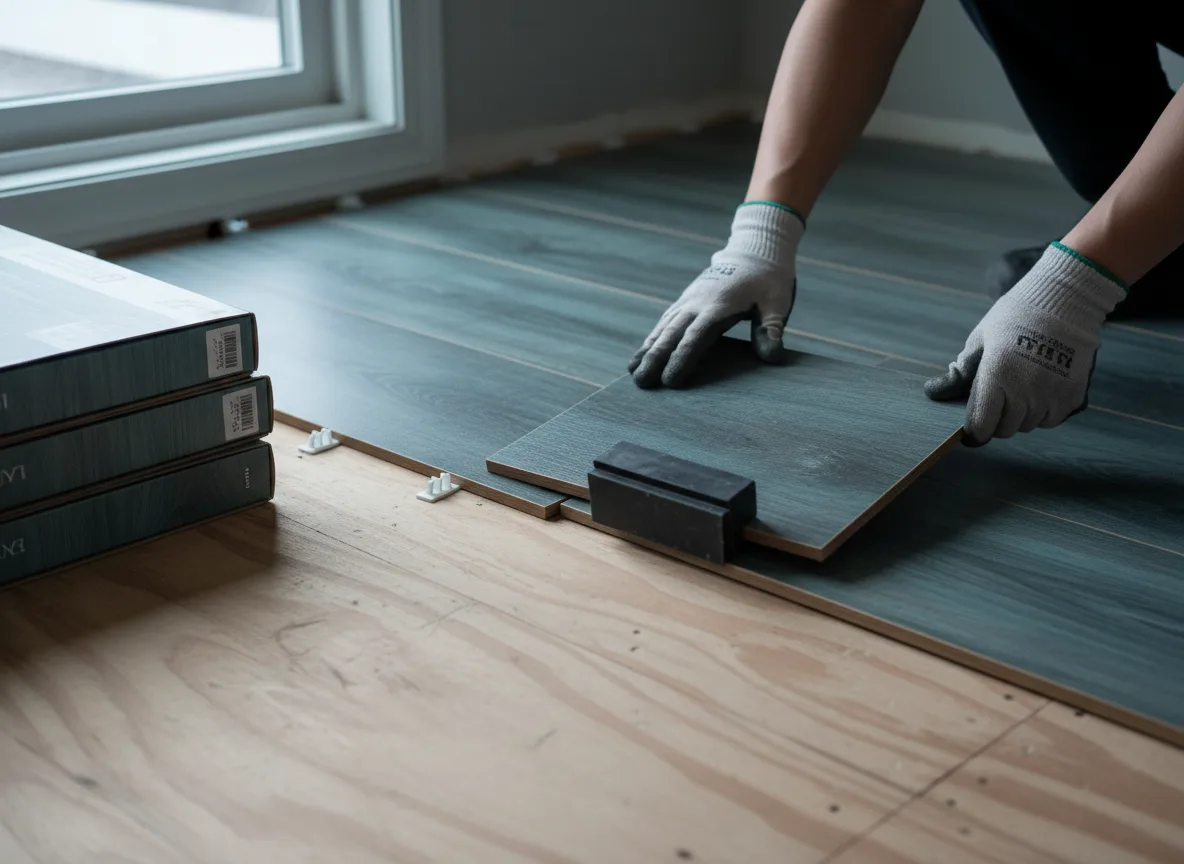 Luxury Vinyl Plank Installation company in Colfax, IL